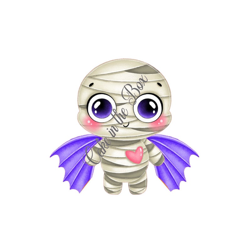 Cute Mummy with wings Fondant-Cookie Cutter