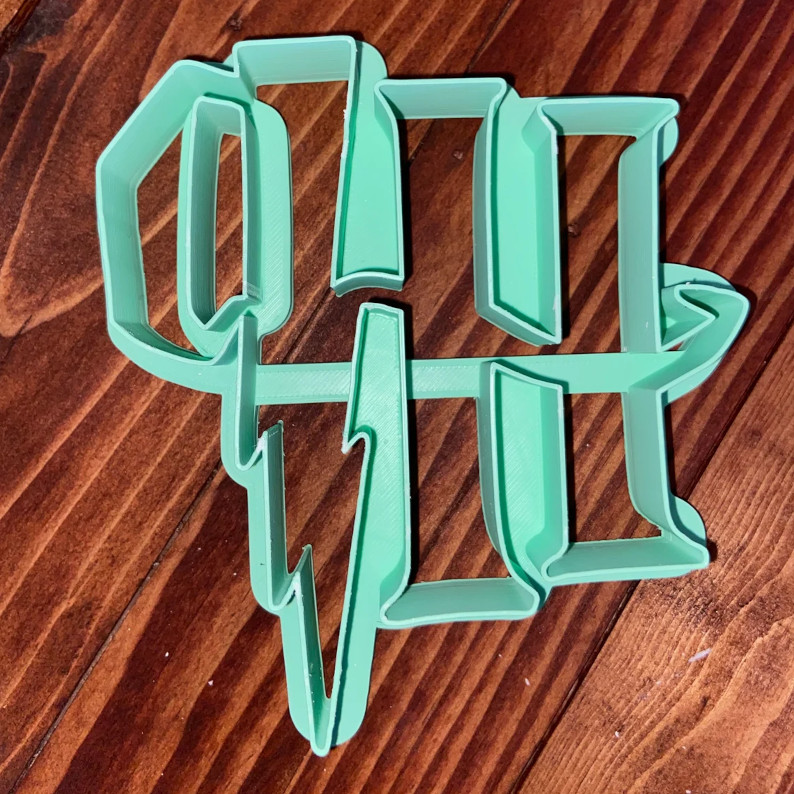 HP Wizard Logo Cookie Cutter